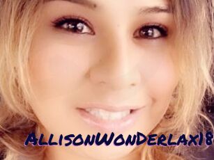 AllisonWonDerlax18