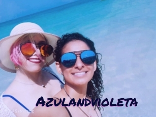 Azulandvioleta