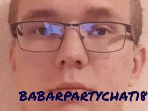 BABARPARTYCHAT18