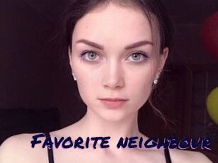 Favorite_neighbour