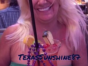 TexasSunshine87